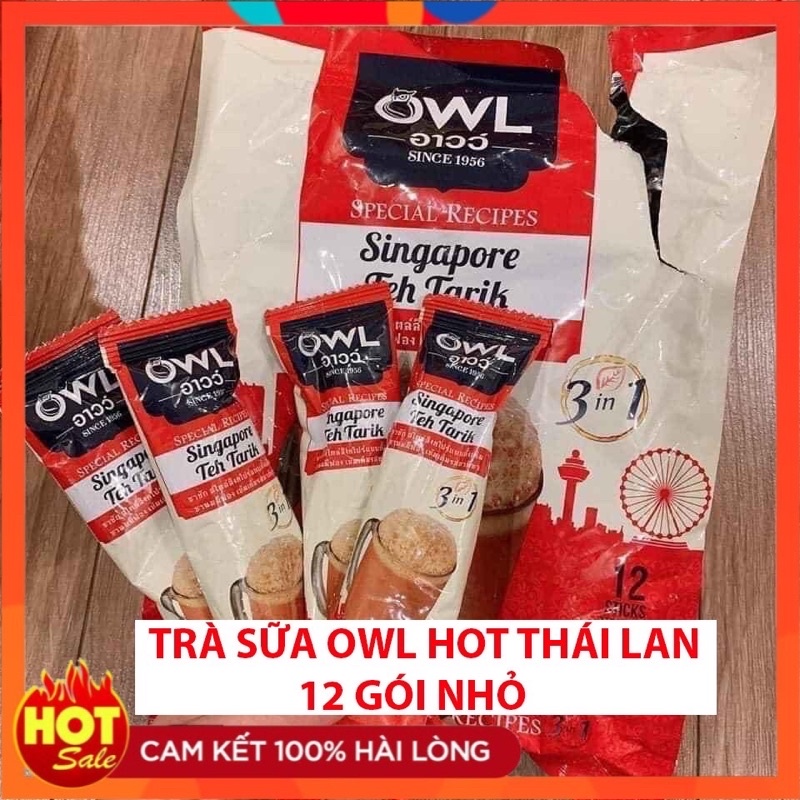 (HÀNG THÁI LAN XT) TRÀ SỮA OWL SINGAPORE