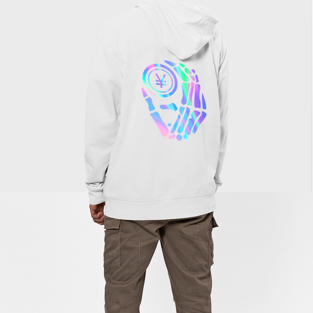 Áo Khoác Nỉ Hoodie Phản Quang Bàn Tay Dirty Coins Unisex Freesize Dưới 65 Kg | BigBuy360 - bigbuy360.vn