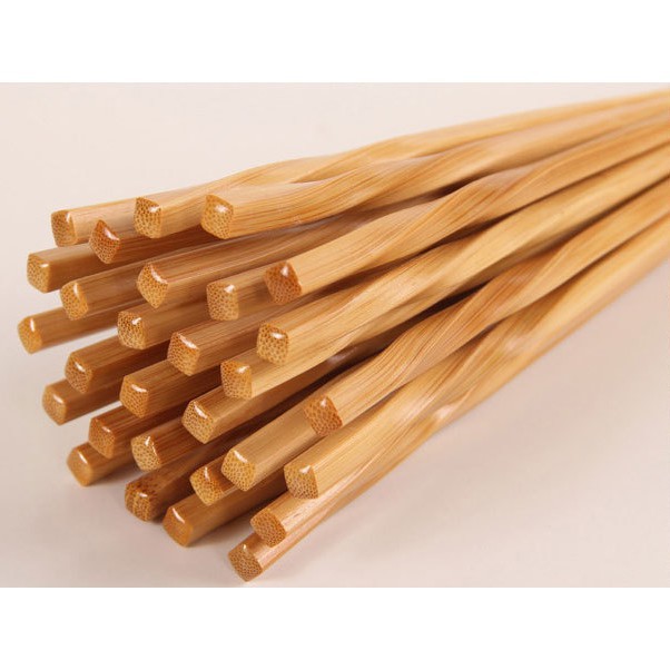 5pairs Natural bamboo chopsticks Reusable chopsticks hotpot chopsticks