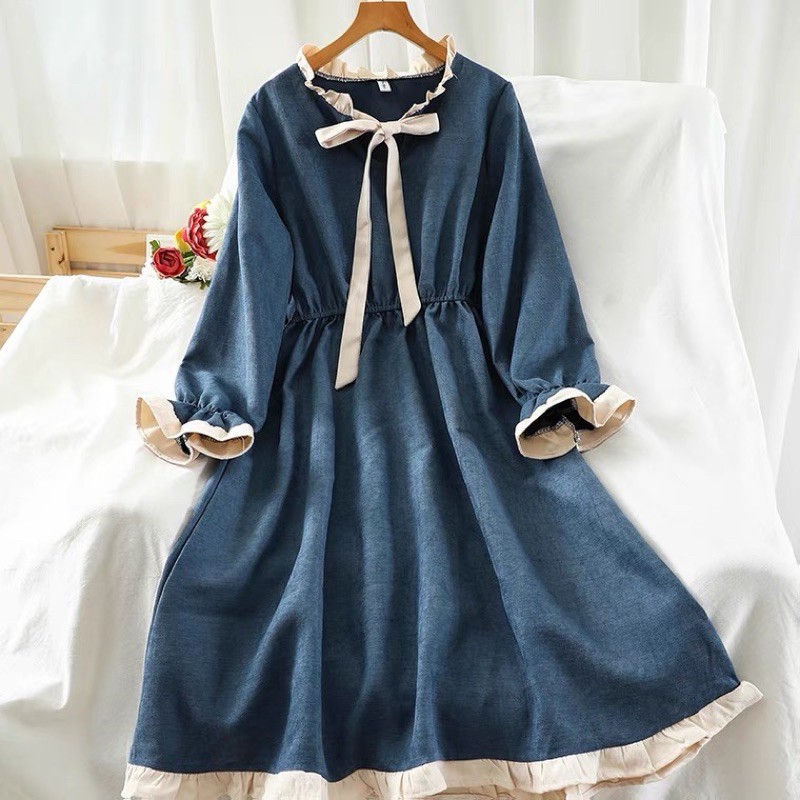(Sẵn) Váy babydoll dịu dàng xinh đẹp giá rẻ | BigBuy360 - bigbuy360.vn