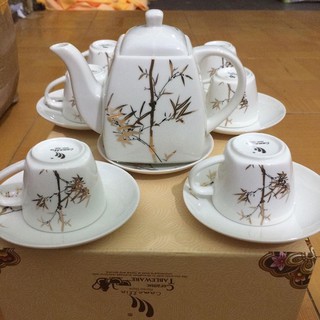 BỘ TÁCH TRÀ VUÔNG CAO CẤP