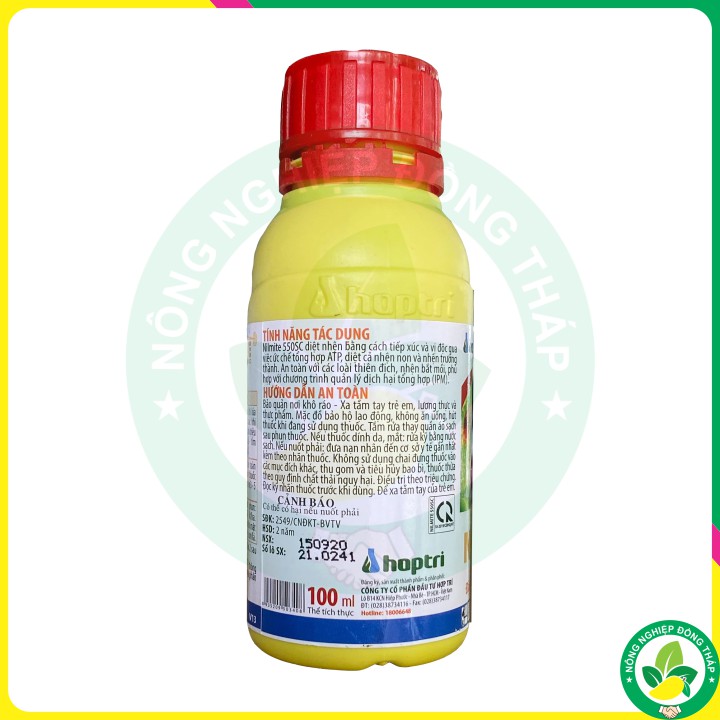 Thuốc Trừ Sâu NILMITE 550SC – Đặc Trị Nhện Kháng Thuốc
