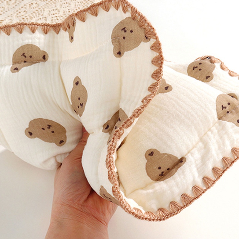 Gối Ngủ Cố Định Đầu Chống Lăn In Họa Tiết Hoạt Hình Cho Bé Sơ Sinh