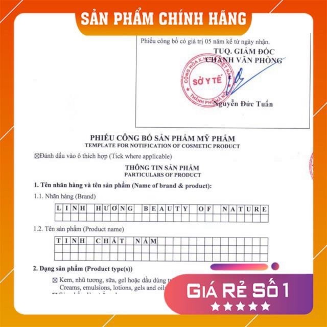 Tinh chất nám Linh Hương xuất xứ Công ty TNHH đầu tư và thương mại Thái Hương