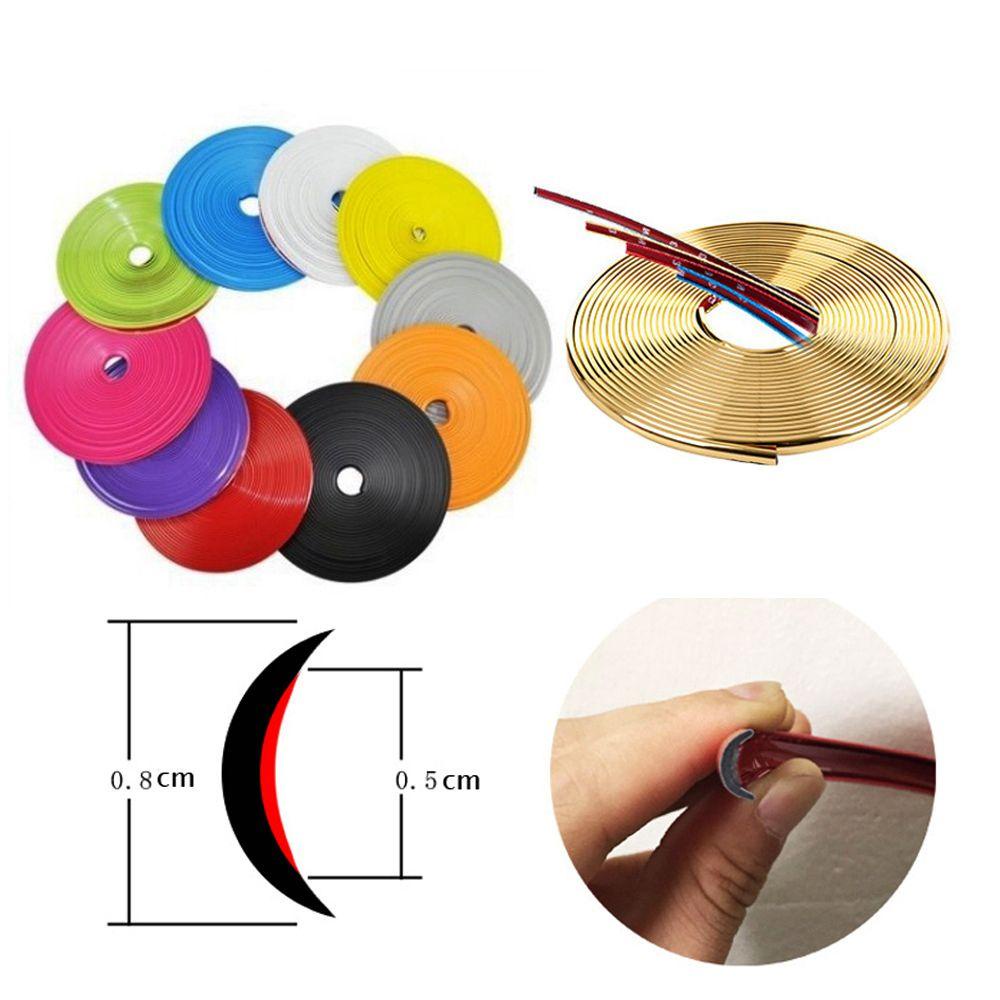 SUYO 1 Cuộn Dây Bọc Bảo Vệ Lốp Xe Hơi Chống Va Chạm / Trầy Xước Dài 2m Tiện Dụng