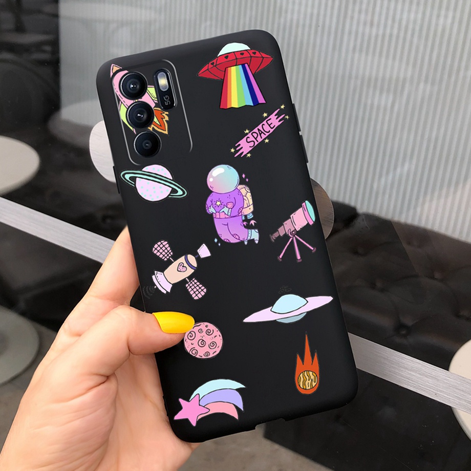 Ốp Điện Thoại Silicon Mềm Màu Kẹo Thạch Cho OPPO Reno6 Z 5G CPH2237 Reno6 Z 6Z Reno6Z 5G