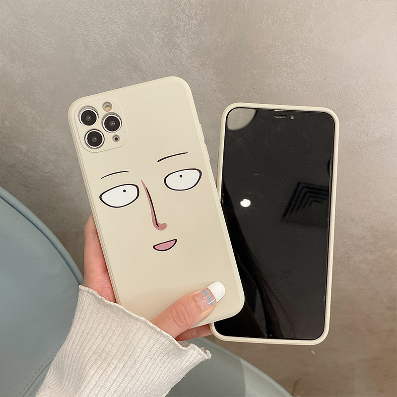 Ốp Lưng Hình One Punch Man Cho Iphone 11pro 11 Pro Max 7 8plus X Xr Xs Max Se2 12 Pro Max 12 Mini