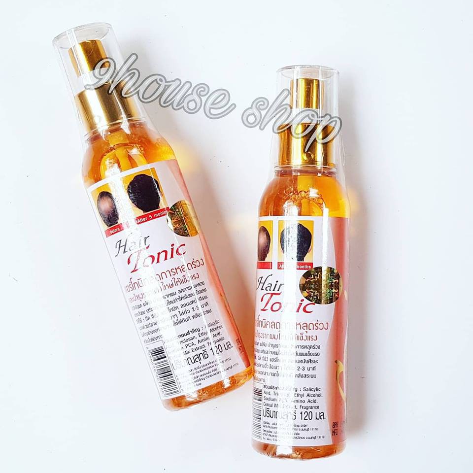 Xịt Mọc Tóc Thái Lan Genive Tonic Hair 120ml - Giảm Rụng Tóc, Kích Mọc Tóc