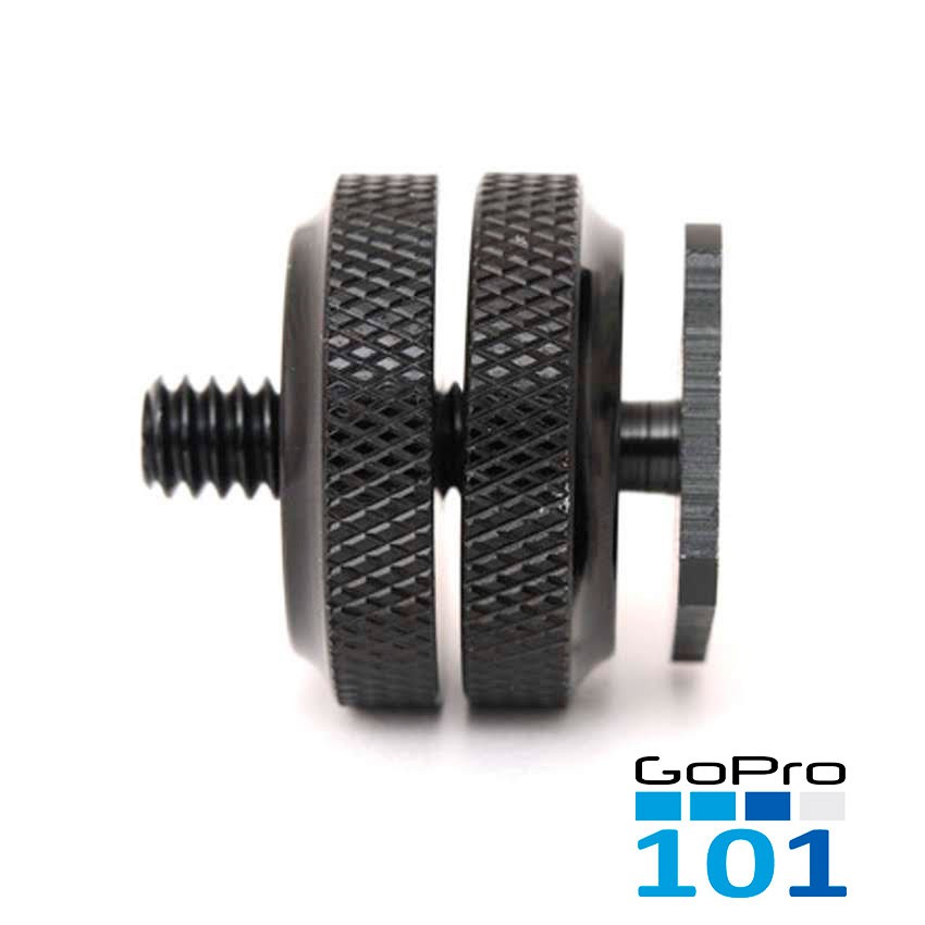 Hotshoe cho máy ảnh Double Screw ốc 1/4 Phụ Kiện Máy Ảnh - GoPro101 - inoxnamkim