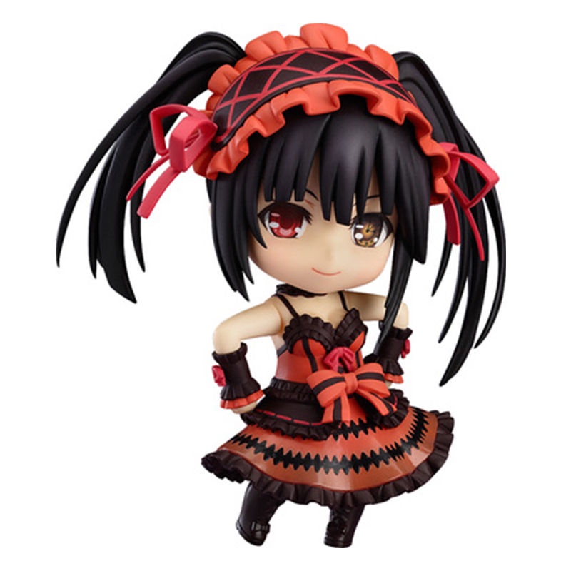 Spot goods shipped on the same day Q version cute beautiful girl clay man Black Rock Shooter girl's second dimension can change face hand-made animation model