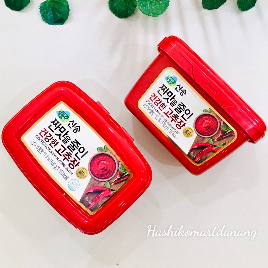 Tương ớt Gochujang ít mặn Singsong 500g