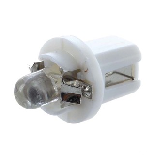 Set 10 bóng đèn LED T5 b8-5d 12V 6000k-6500k ánh sáng trắng dành cho ô tô