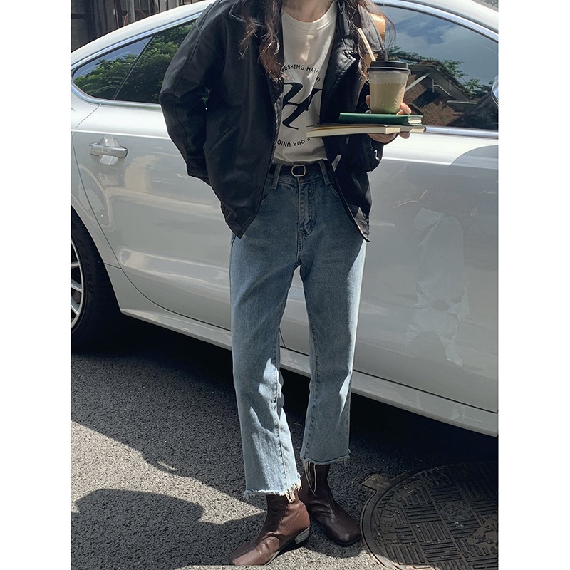 |AK47| Áo khoác da phong cách retro thời thượng