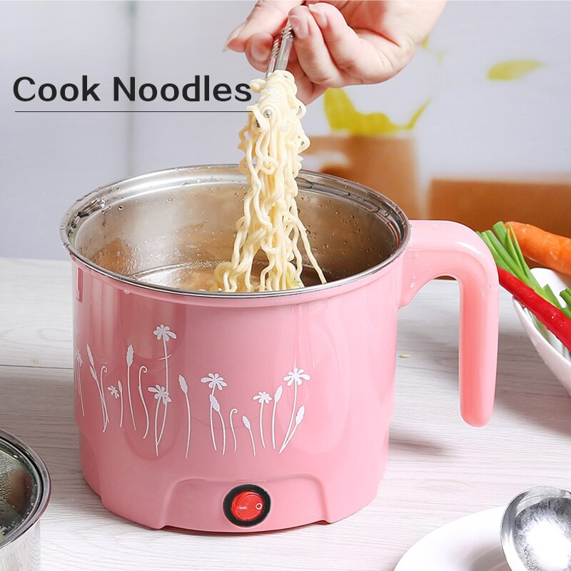 Nồi Lẩu Điện Size 26cm Công Suất Lớn Nấu Ăn Cho Cả Gia Đình - Nấu, Luộc, Chiên, Xào Tiện Dụng