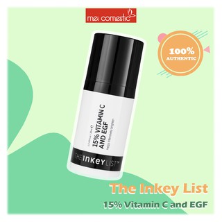 Serum sáng da The Inkey List 15% Vitamin C and EGF 30ml