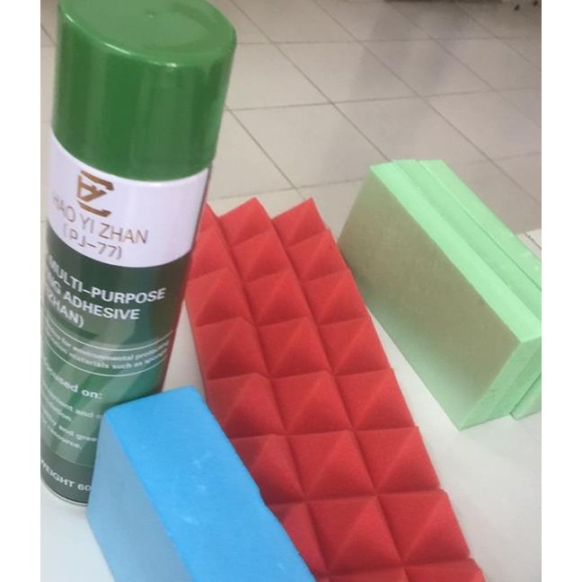 Keo dán mút xốp đa năng dạng xịt cầm tay không mùi PJ 77