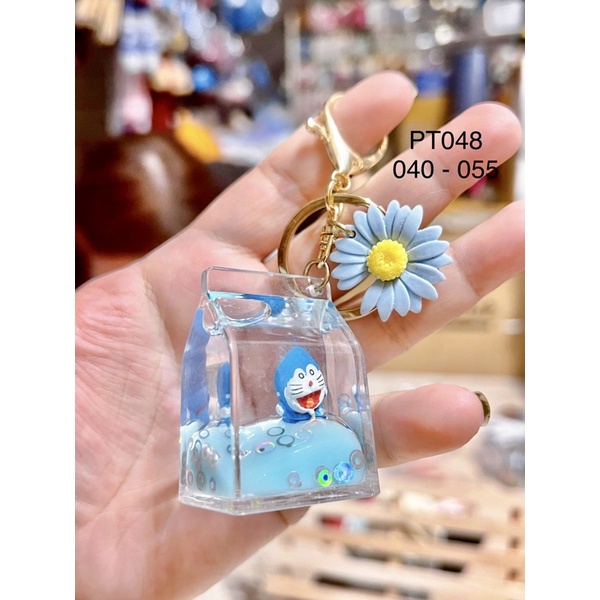 🧋Móc khoá hộp sữa Doraemon🧋
