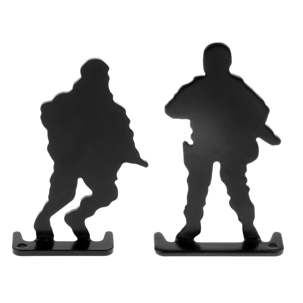 4 bia người tập bắn bằng kim loại cho người bắn cung