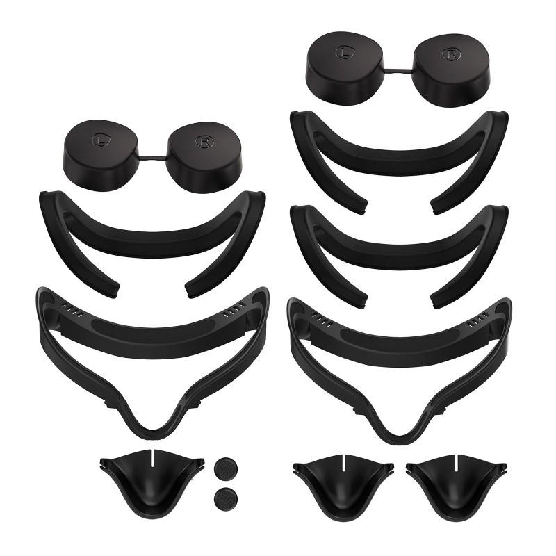 Bộ Phụ Kiện 6 Trong 1 Gồm Giá Đỡ Và Vỏ Bọc Mặt Và Đệm Mũi Chống Rò Rỉ Cho Oculus Quest 2