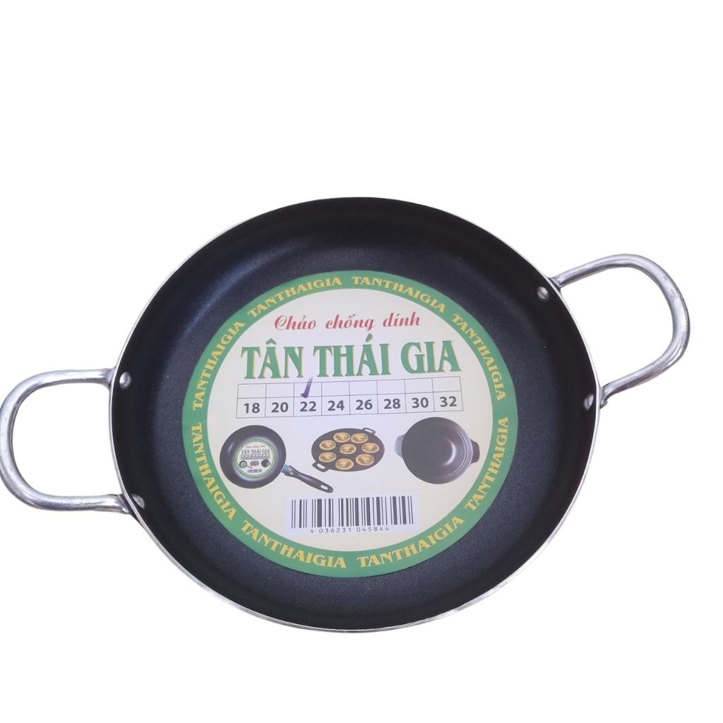 Chảo Chông Dính 2 Quai Tân Thái Gia Đảm Bảo Chống Dính - Gia Dụng Việt