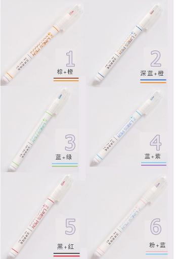 1 bút bi ngòi 0.5mm nhiều màu tùy chọn NIKKI
