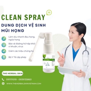 Dung dịch xịt mũi họng hằng ngày diệt khuẩn the herbal skin 10ml - ảnh sản phẩm 1