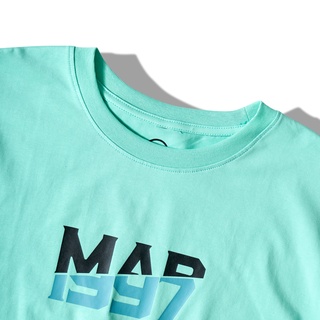 QUÀ TẶNG KÈM KHI MUA 3 CHAI NƯỚC HOA CHIẾT HOẶC 1FULLSIZE Áo Thun Basic MAP97, T - Shirt ( Xanh )