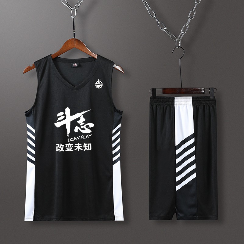 Jersey Y◑✚Đồng phục bóng rổ phù hợp với nam giới áo thi đấu huấn luyện đội sinh viên đại học quần thể thao vest tho