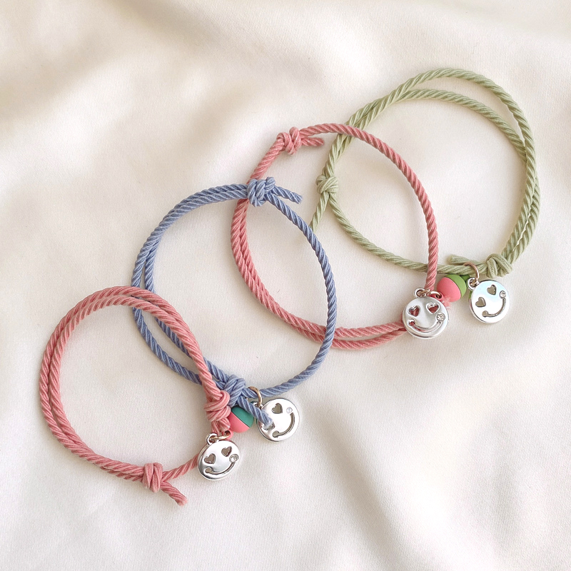 Cặp Dây Thun Cột Tóc Nhiều Màu Dễ Thương Phong Cách Hàn Quốc | BigBuy360 - bigbuy360.vn