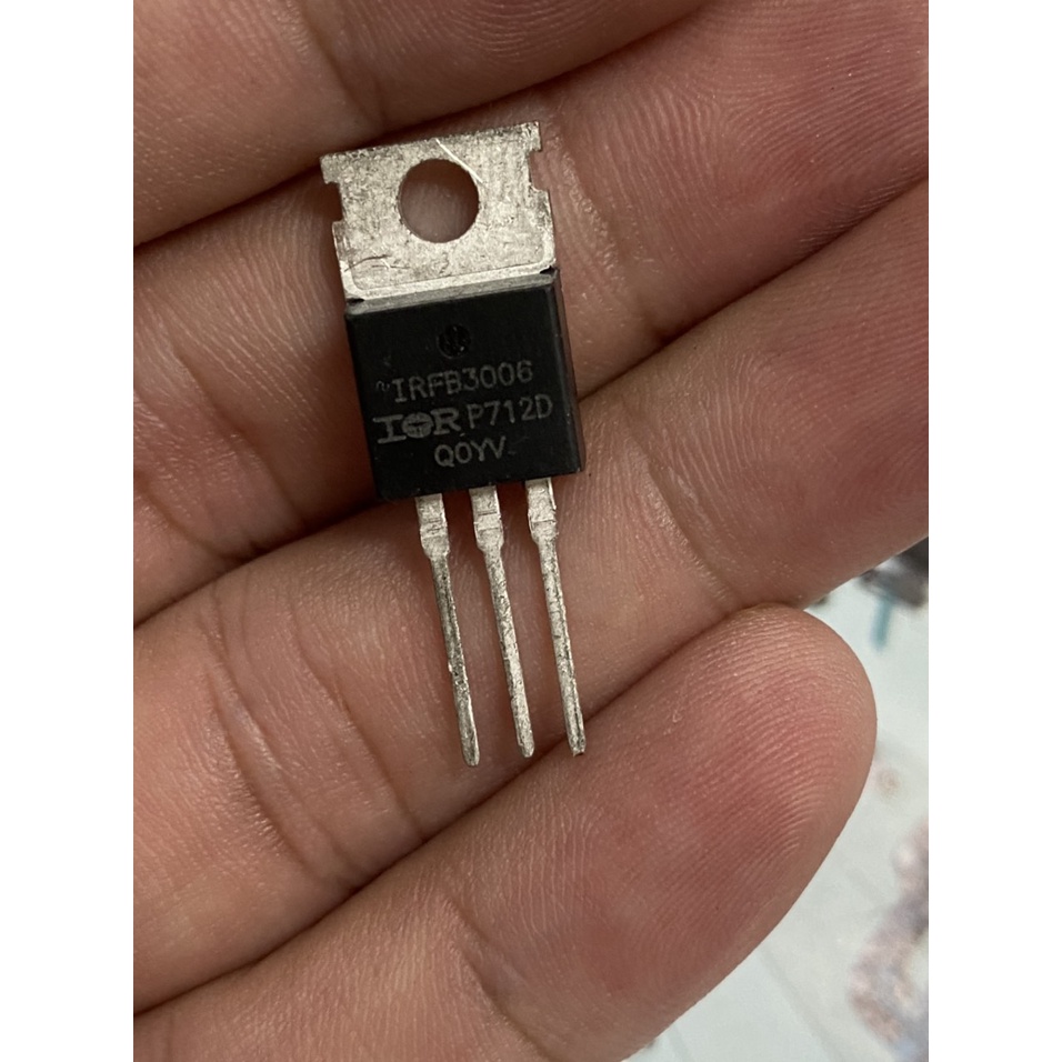 Mosfet IRFB3006 TO-220 60V 195A Kênh N, hàng mới chưa qua sử dụng.  BN.