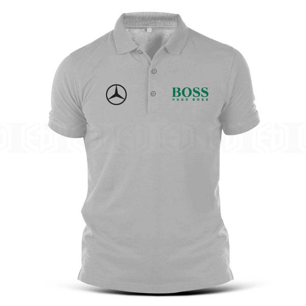 Mercedes Hugo Boss Wood Iron Driver Wedge Putter FJ Men's POLO T Shirt Golf Tee