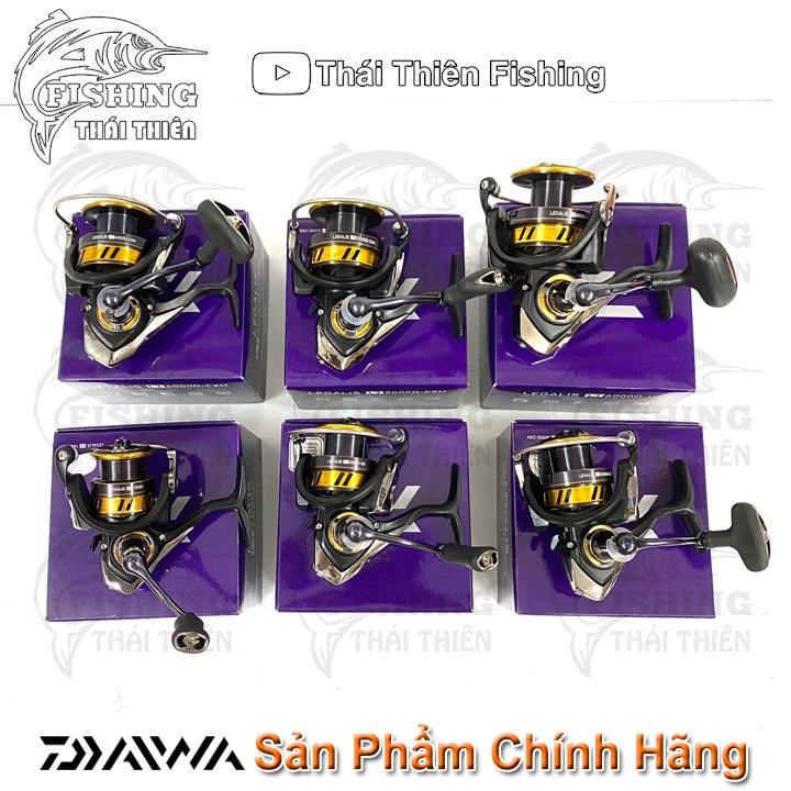 Máy Câu Cá Daiwa LEGALIS LT Dòng Cao Cấp 5 Bạc Đạn Size 1000, 2500, 3000, 4000, 5000, 6000