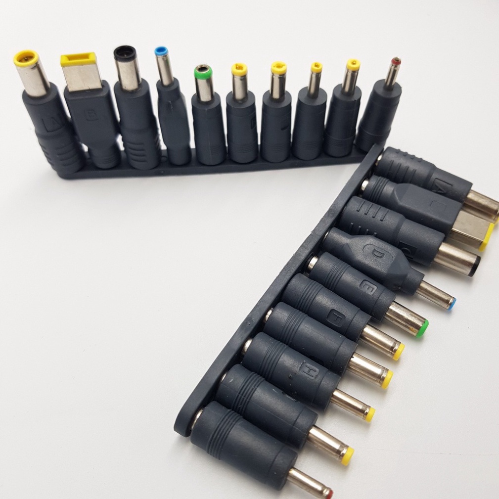 Bộ 10 Jack Cắm DC 5.5x2.1MM cho máy tính Chuyển Phích Cắm DC5.5mm Đa Năng - shopthongminh5.0