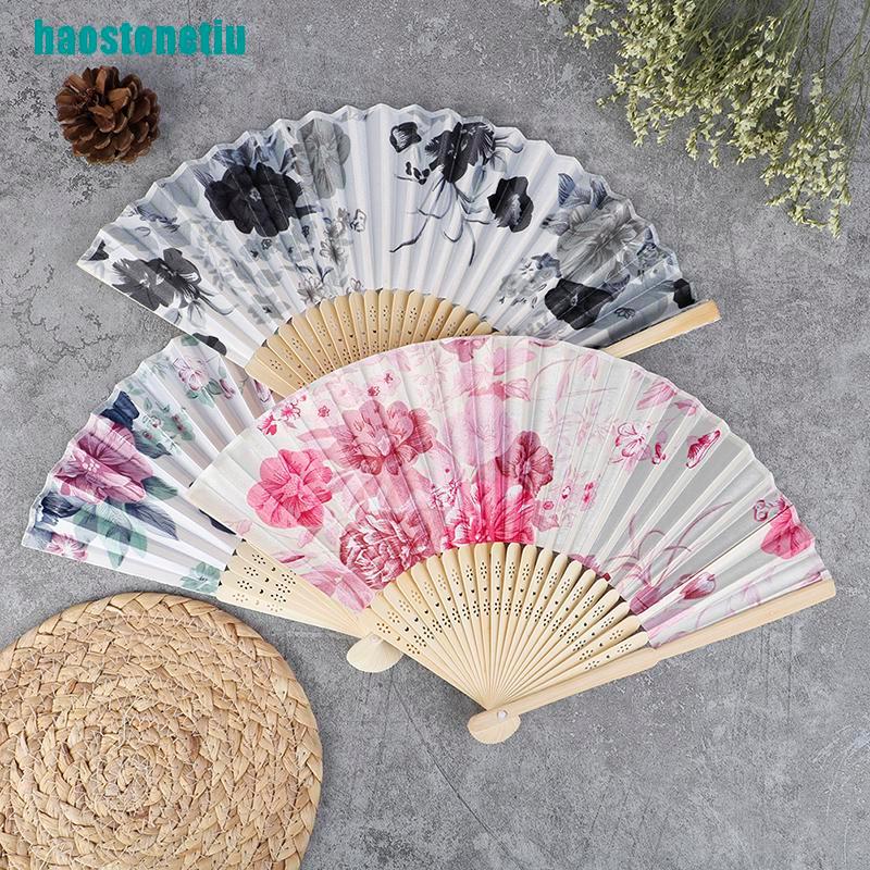 Quạt Lụa Cầm Tay Phong Cách Trung Hoa
