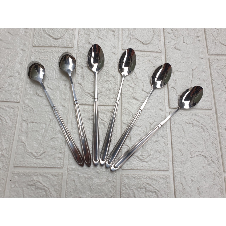 [8829]Thìa chanh xịn, thìa inox 304 sáng bóng, dài 20cm (ảnh thật)