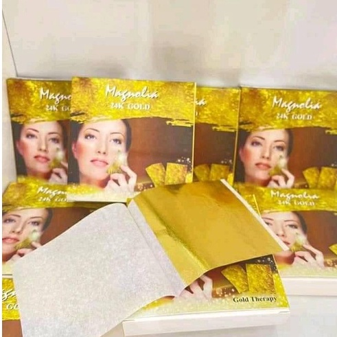 Mặt Nạ Vàng Lá 24K Làm Trắng Da, Giảm Sạm Nám, Trẻ Hóa Da