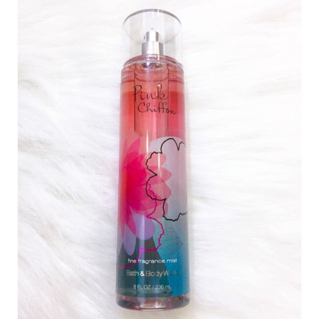 XỊT THƠM TOÀN THÂN BATH AND BODYWORKS BODY MIST - PINK CHIFFON 236ml | BigBuy360 - bigbuy360.vn