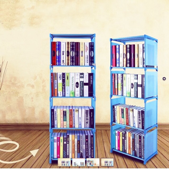 Kệ sách 4 tầng