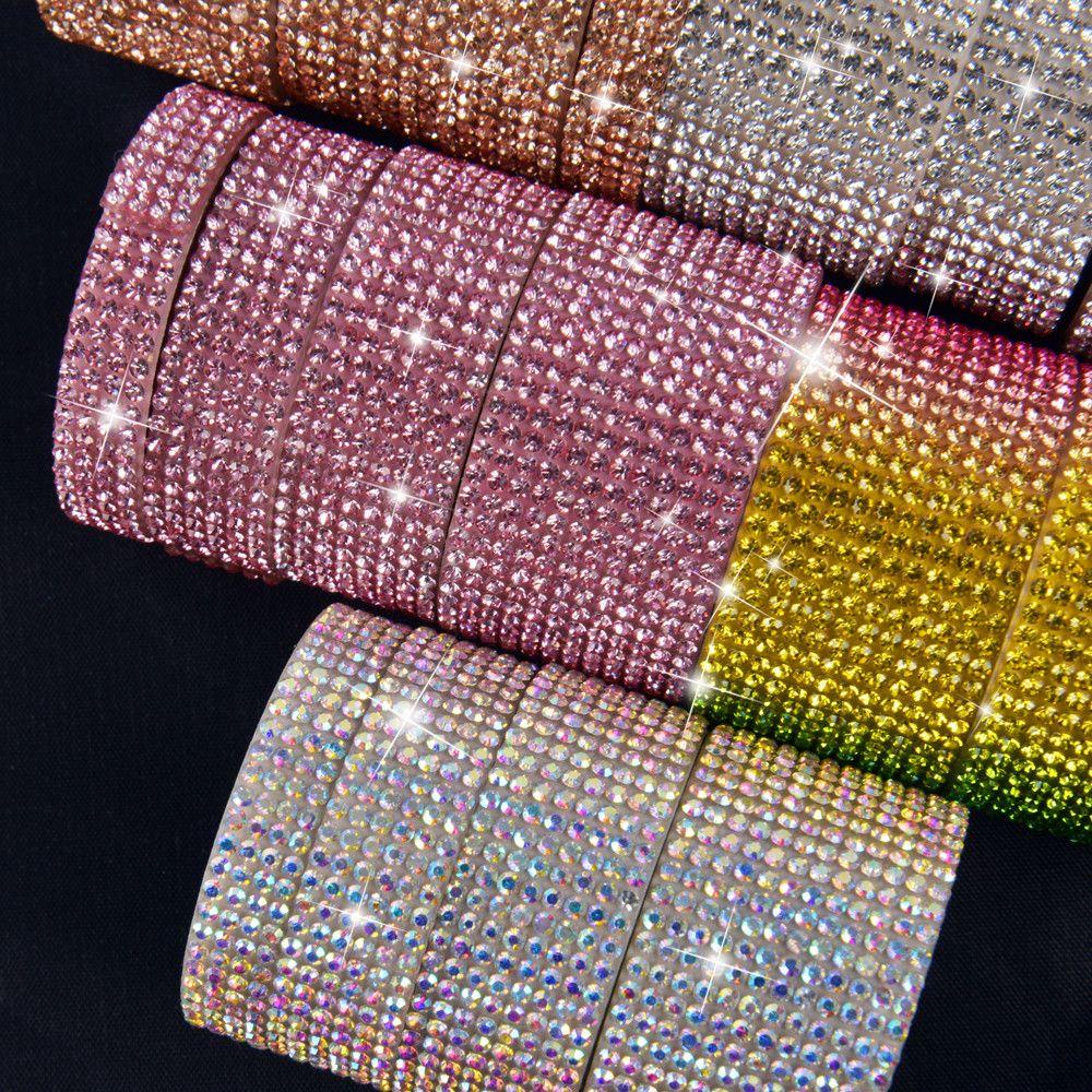 Rowans 1 Yard Tự Dính|Vòng Đeo Tay Nhiều Màu Sắc Dễ Thương Xinh Xắn|Sticker Nghệ Thuật Lấp Lánh Xinh Xắn Dùng Trong Trang Trí