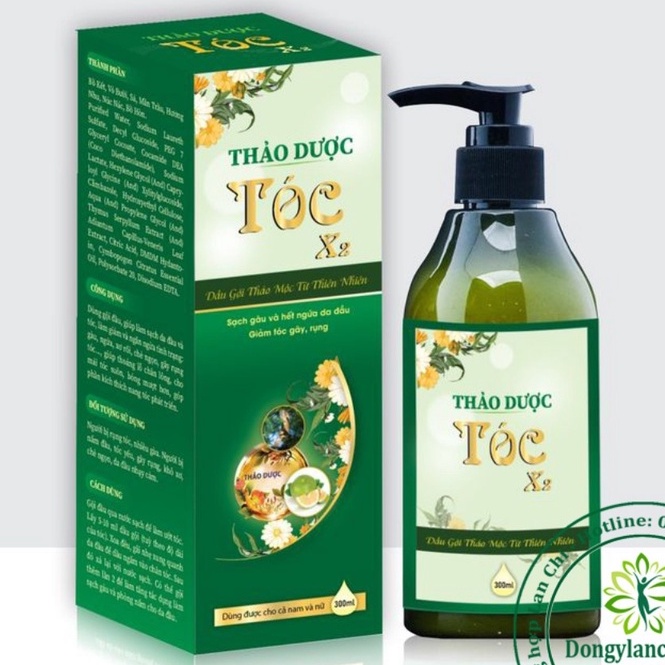 Dầu gội thảo dược tóc Lan Chi