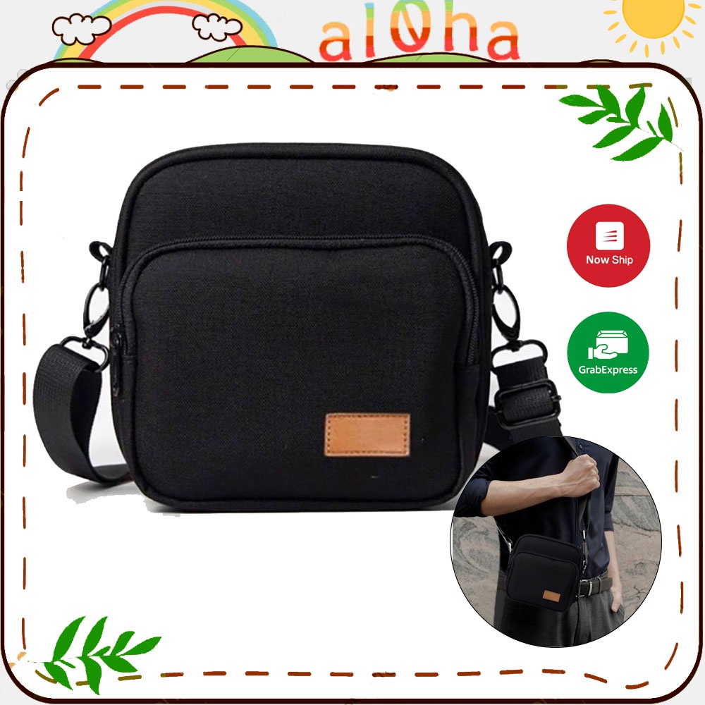 Túi đeo chéo Messenger vải Oxford cao cấp chống thấm nước, bền bỉ unisex nam nữ phong cách thời trang, cá tính