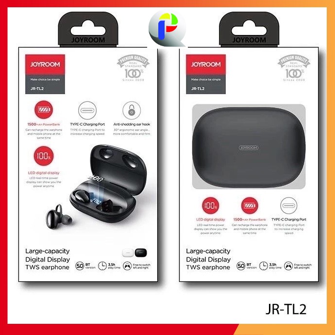 (Chính hãng) Tai nghe Bluetooth 2 bên Joyroom JR-TL5