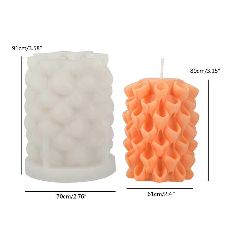 Khuôn Làm Thạch Hình Bông Hoa Bằng Silicone