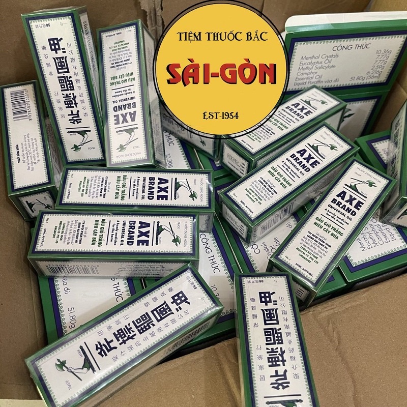 Dầu Gió Trắng Hiệu Cây Búa - Axe Brand Universal Oil