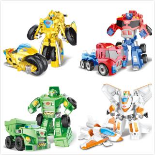 Robot Transformers Biến Hình Optimus Prime Bumblebee Cho Bé