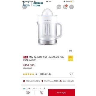 Máy Vắt Cam Lock & Lock 1,2L