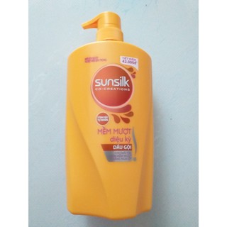 Dầu gội Sunsilk mềm mượt diệu kỳ chai 874 ml