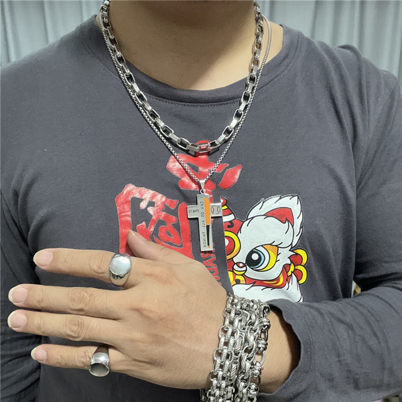 Nerf Vòng cổ Thể Thao Bằng Thép Titan Mặt Thánh Giá Cho Nam Và Nữ I Can Do All Things P