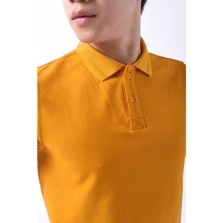 Áo Polo Basic Màu Vàng Cam