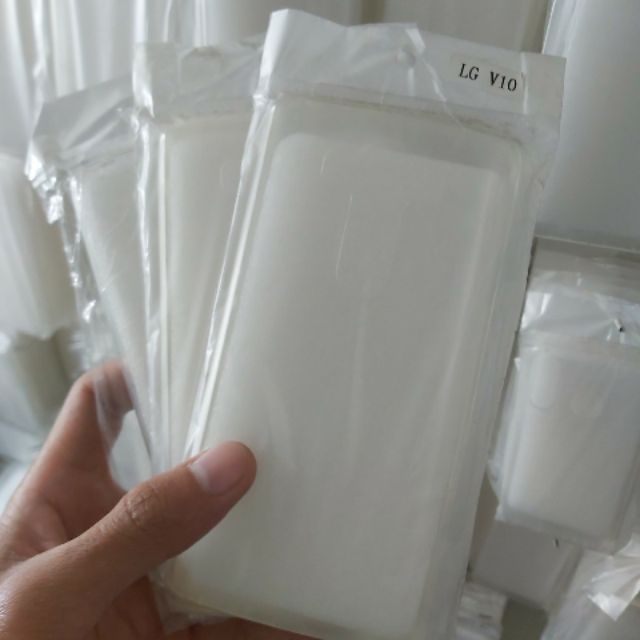 Bộ 3 chiếc ốp silicon LG V10 trong suốt (loại A)